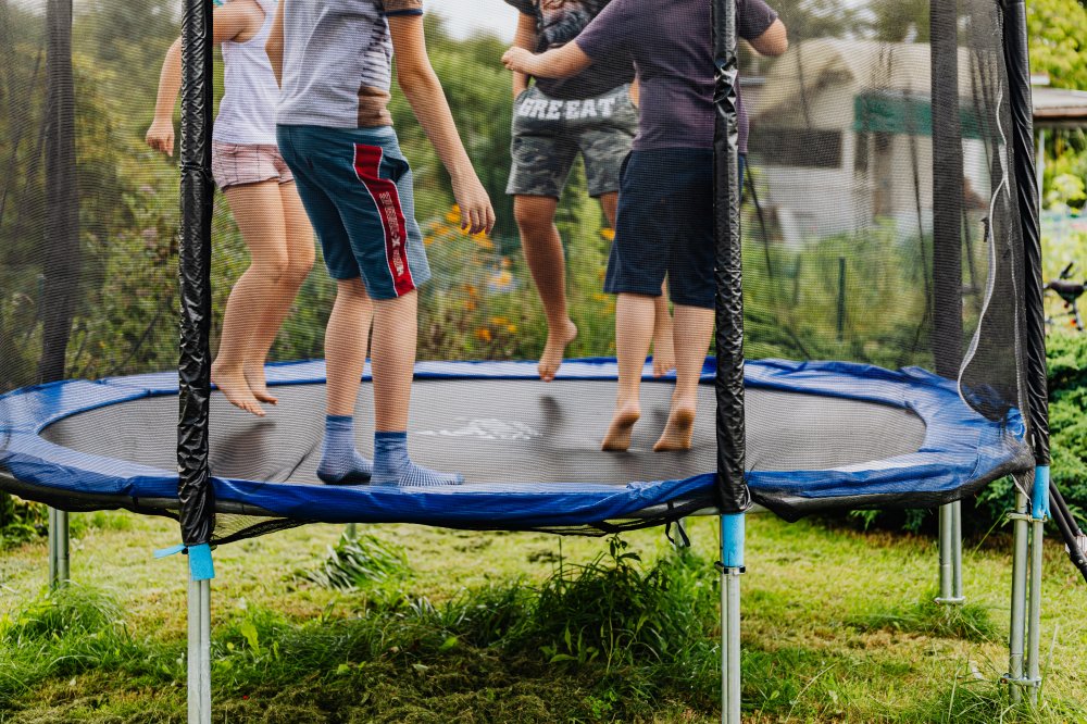 Midler beundring Mount Bank Mangler du en trampolin til din have?