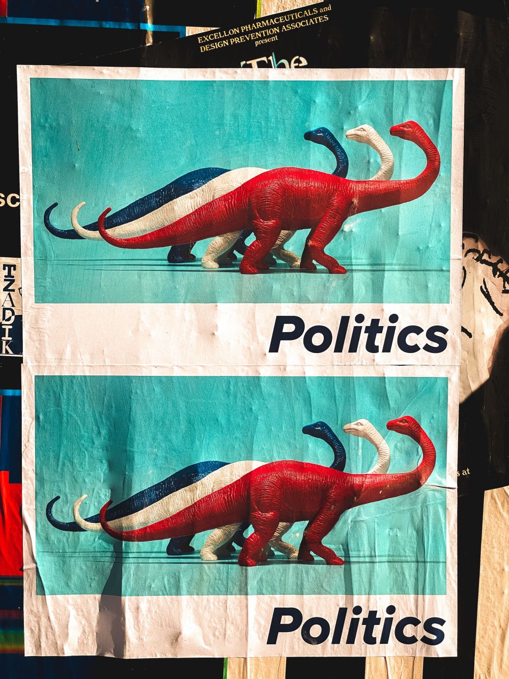 plakater med dinosauer