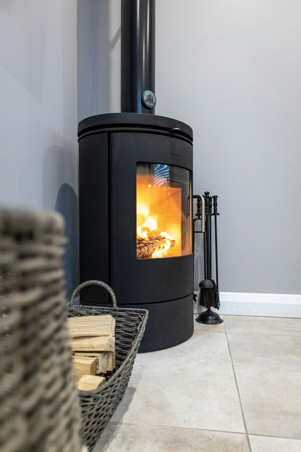 repair tiled stove