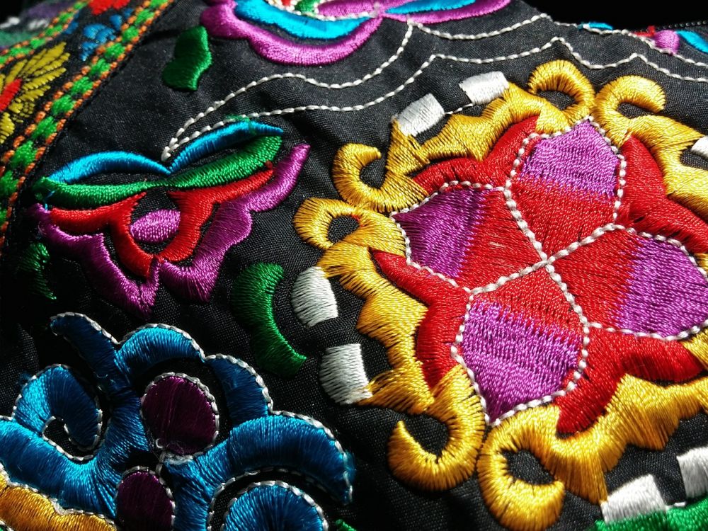 Embroidery on clothes