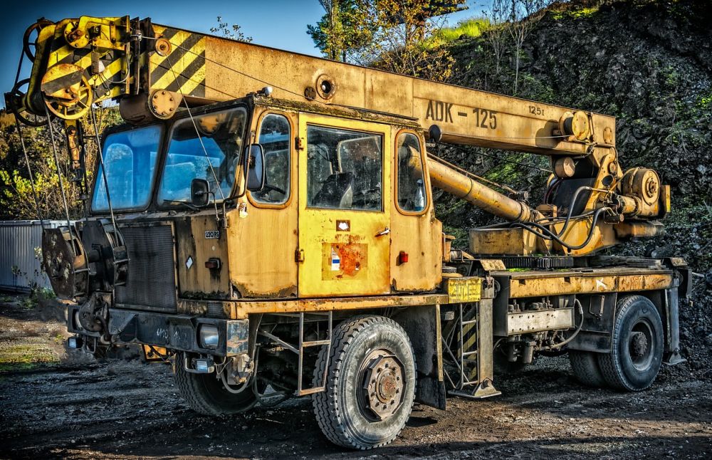 hire crane truck skövde