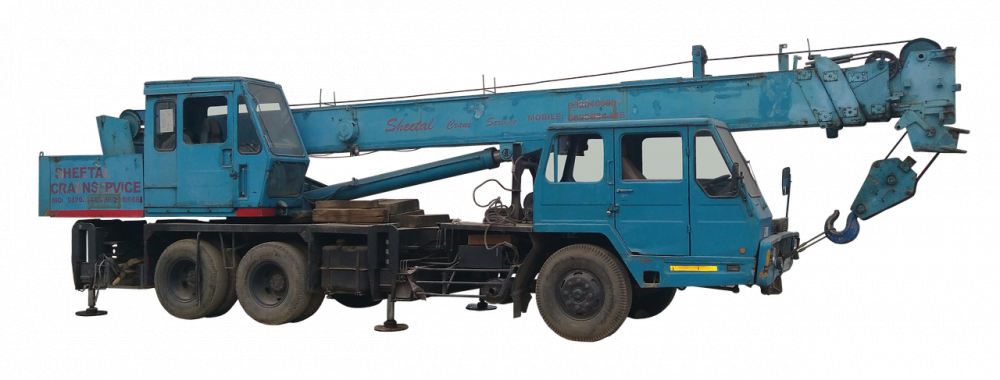 Crane lorry