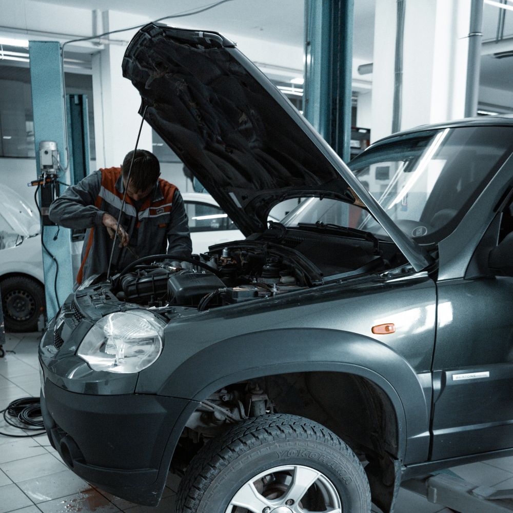 car workshop - mechanic