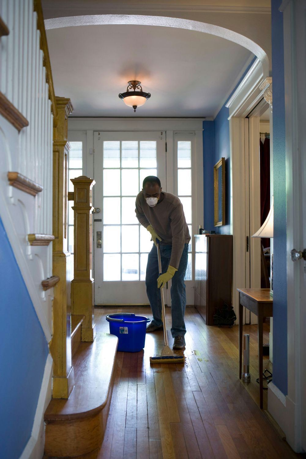 stair cleaning