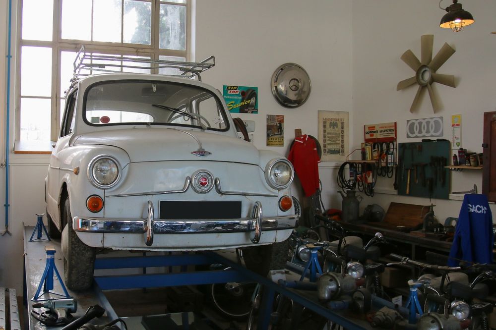 car repair shop