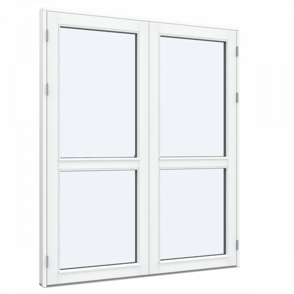 Double patio door