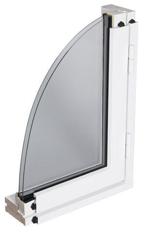 wooden aluminium windows