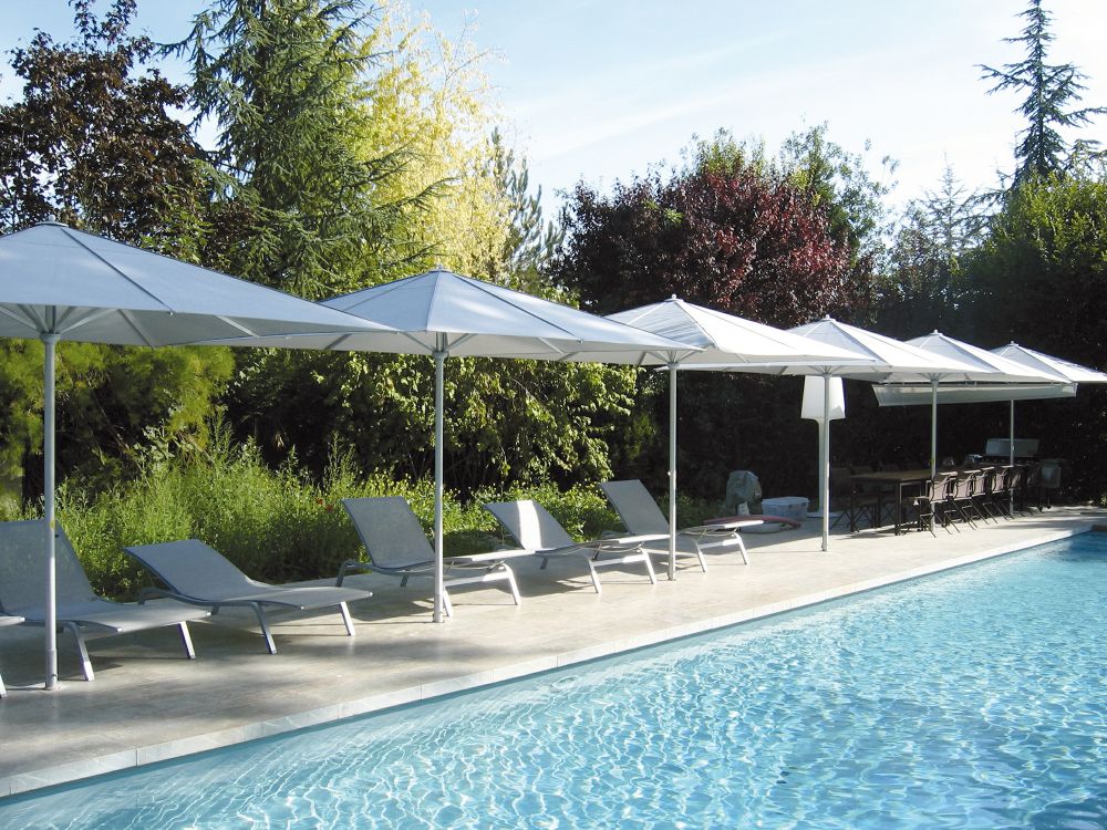 parasol outdoor seating