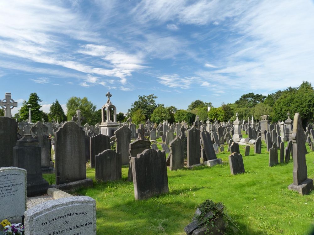 tombstones