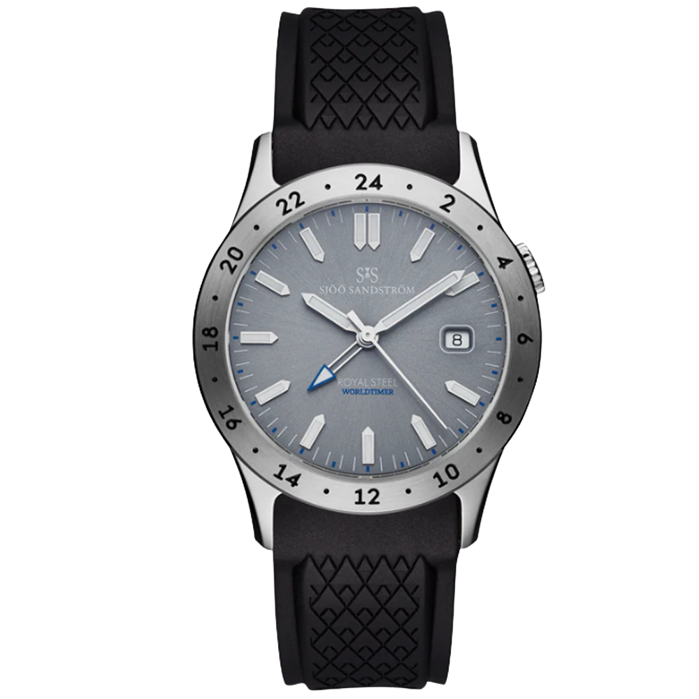 Sjöö Sandström Royal Steel Worldtimer