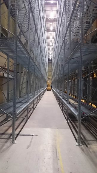 inspection of pallet racks