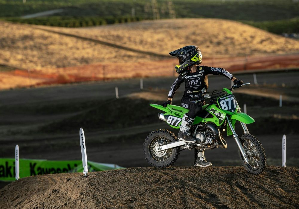 Kawasaki motorbike