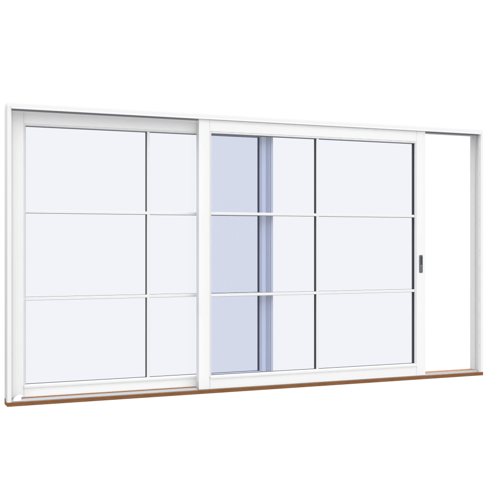 Lift and slide doors