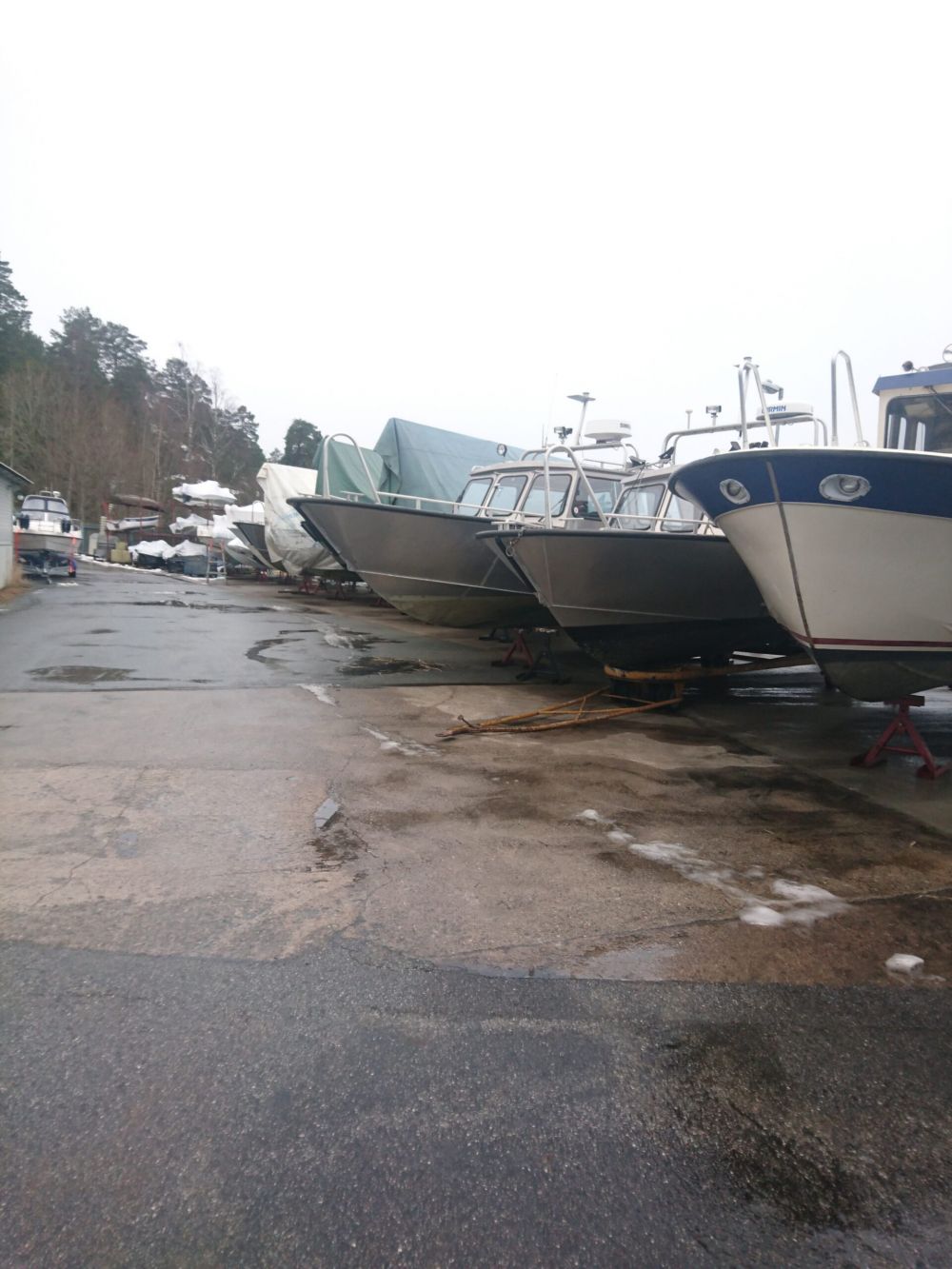 winter storage boat stockholm