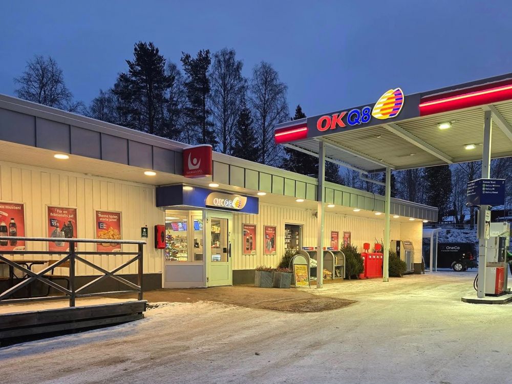 petrol station Särna