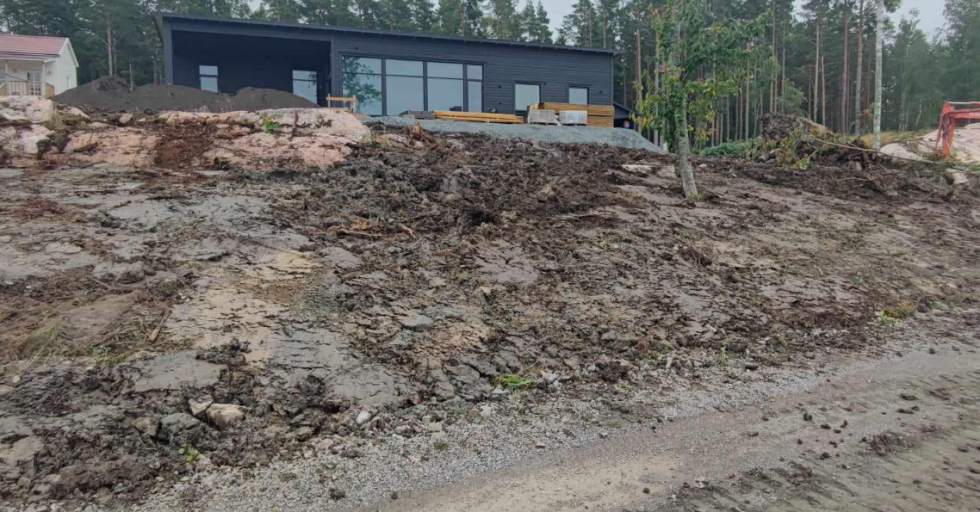 Excavation work Töreboda