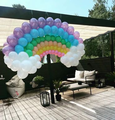 Balloon arch southern Skåne