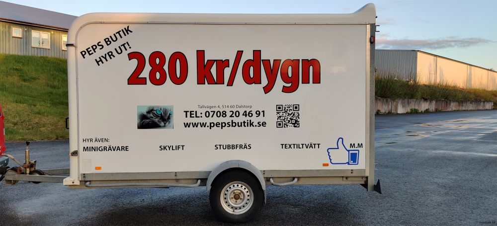 Trailer hire Bor&aring;s
