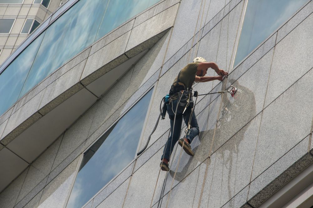 Window cleaning in Kolding
