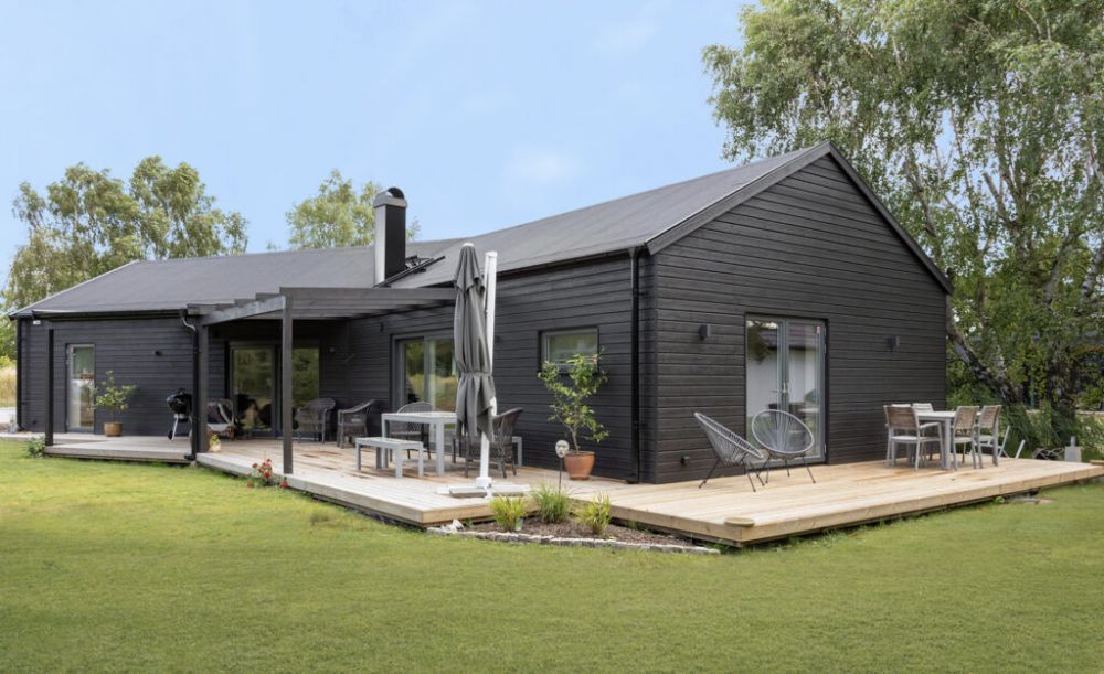 solid timber frame