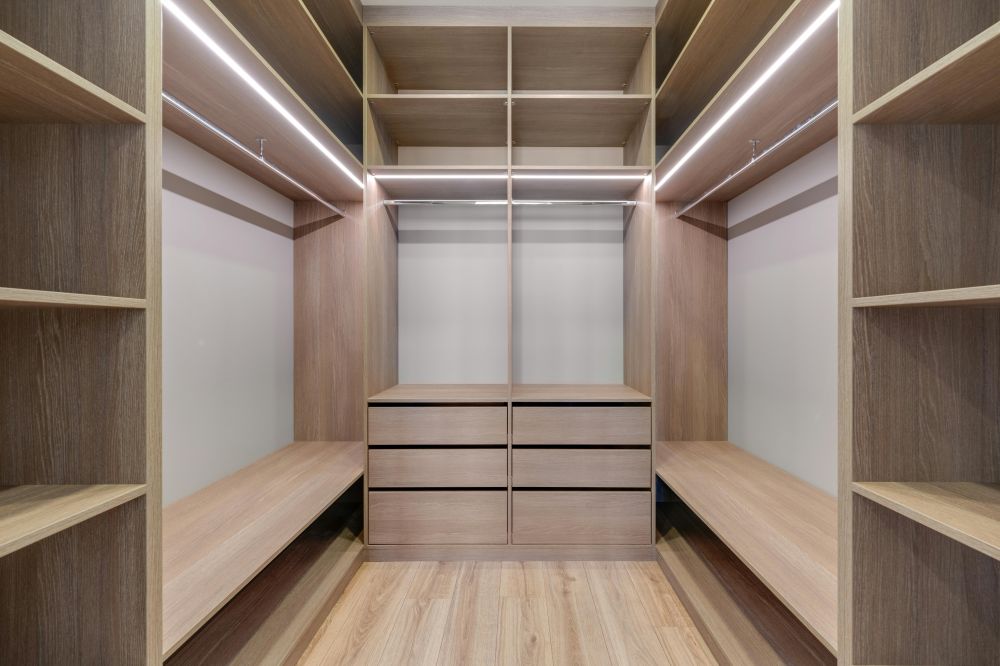 built-in wardrobe