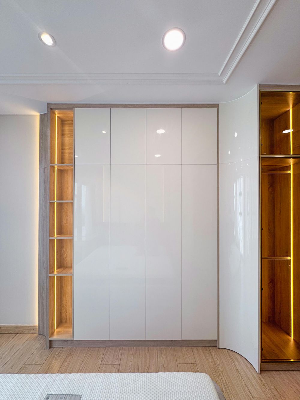 built-in wardrobe