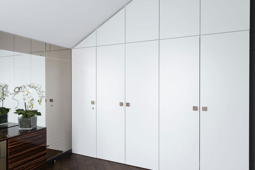 built-in wardrobe