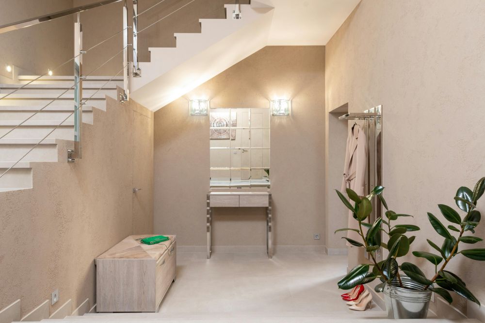 storage under stairs