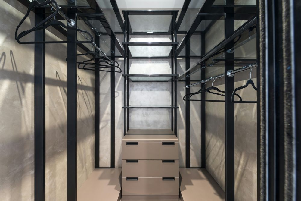 built-in wardrobe