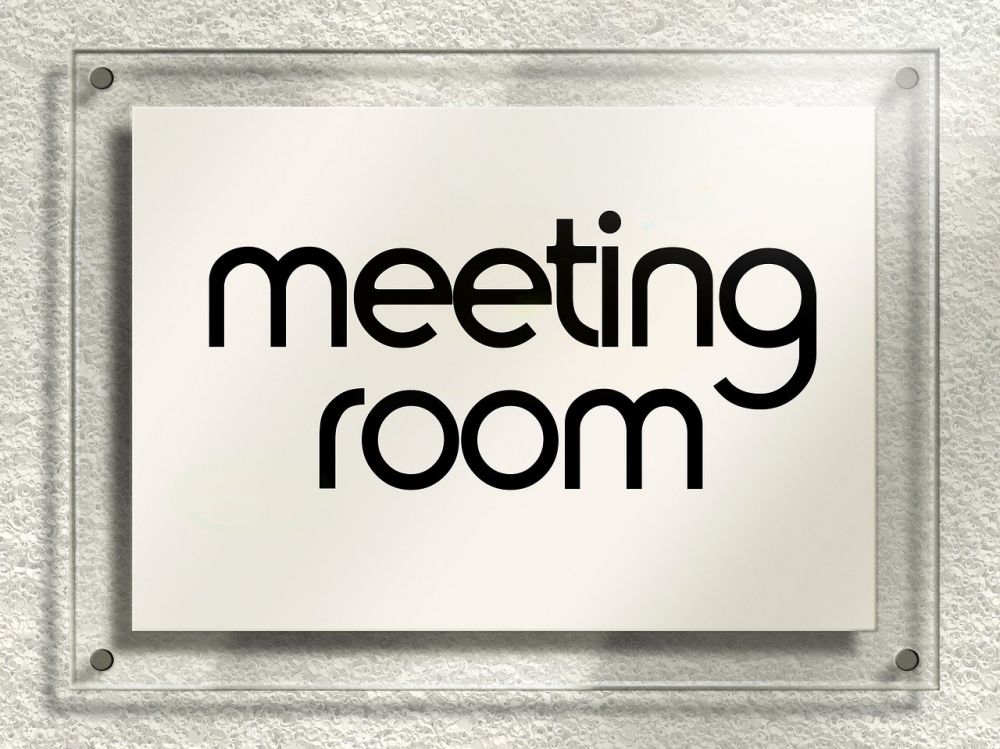 door sign
