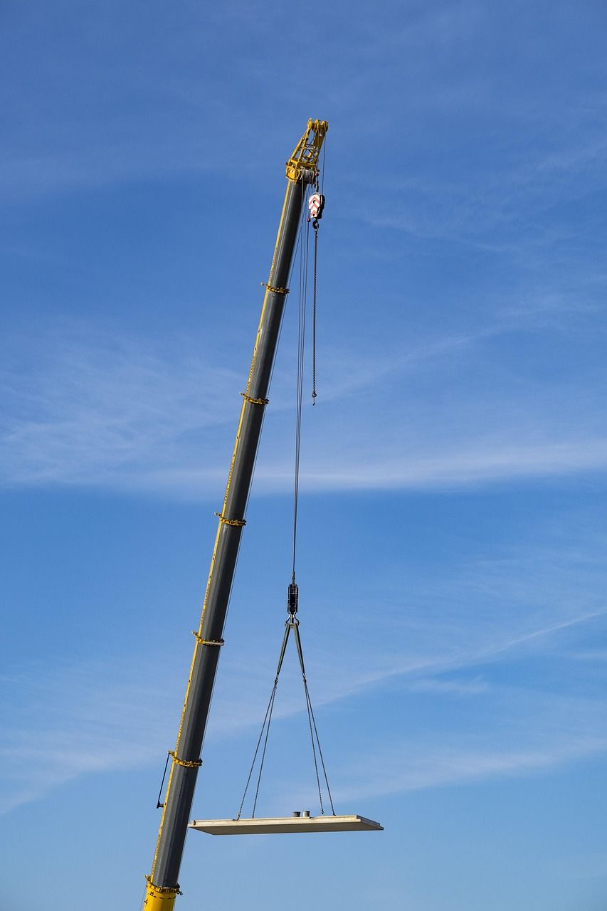 Crane lorry