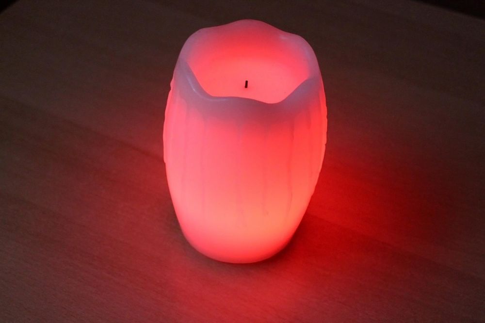 led lys med batteri