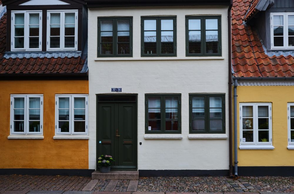 dobbelt havedør