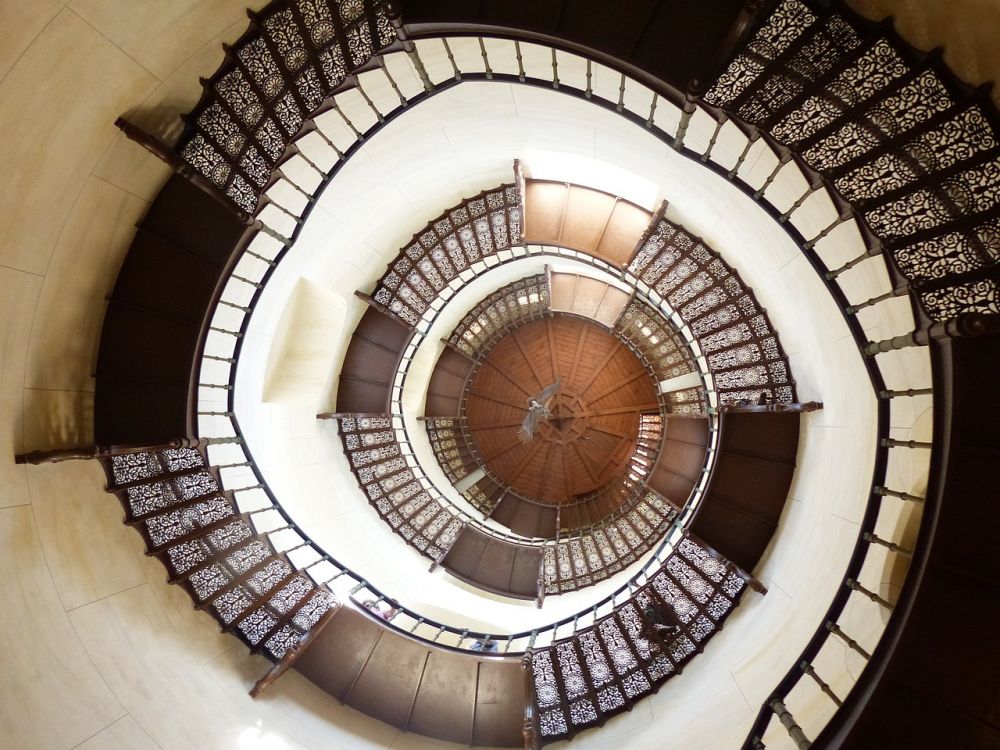 spiral staircase