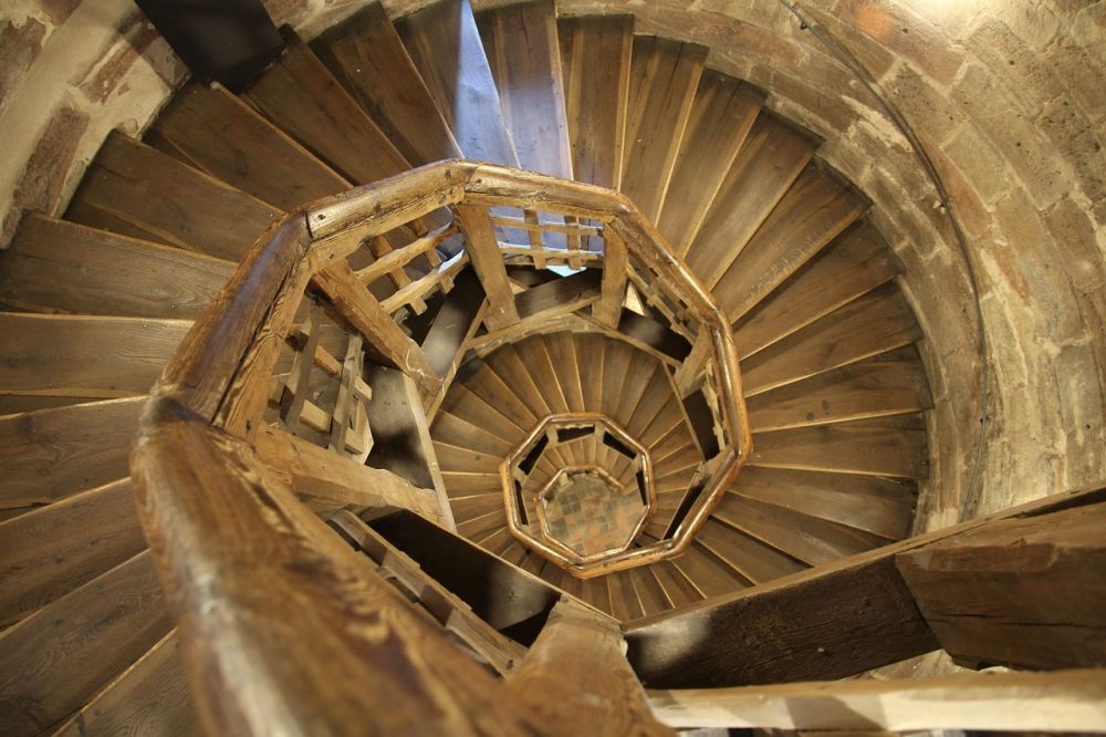 spiral staircase