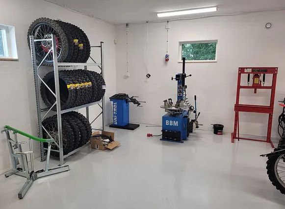 Motorbike workshop