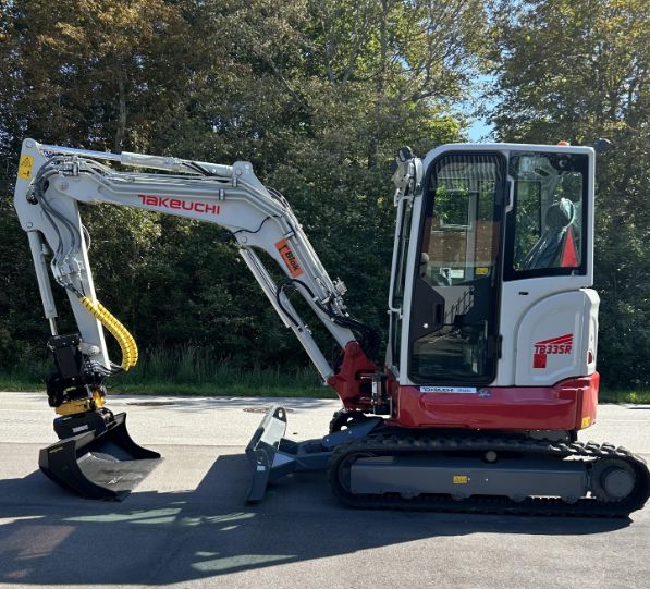 Mini excavator hire odsherred