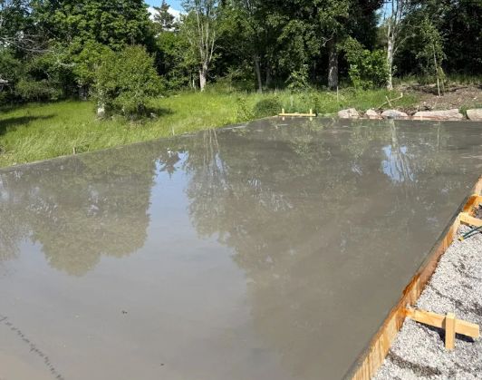 casting concrete slab Kalmar
