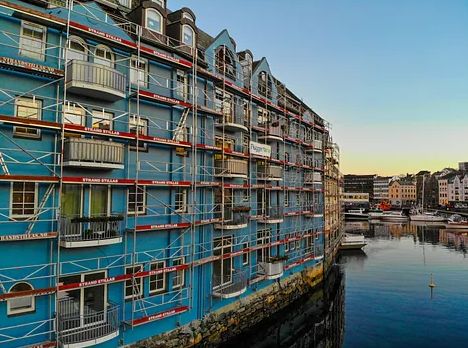 scaffolding hire &aring;lesund