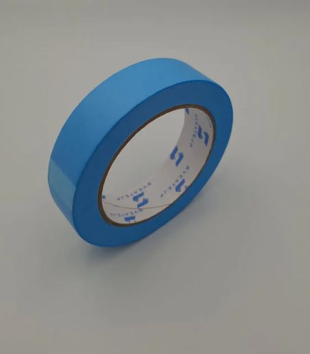 blue masking tape