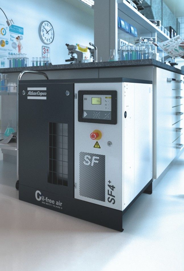 oil-free scroll compressor